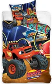 Pościel dla dzieci - Pościel Dziecięca 140X200 Blaze I Megamaszyny 100% bawełna - miniaturka - grafika 1