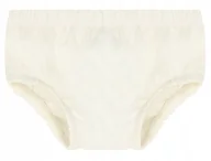 Majtki damskie - Guess Bawełniane Beżowe Figi Dziecięce na Gumce 64-70 Gma - miniaturka - grafika 1