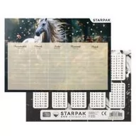 Szkolne artykuły papiernicze - Plan lekcji z tabliczką mnożenia Horse (25szt) - miniaturka - grafika 1