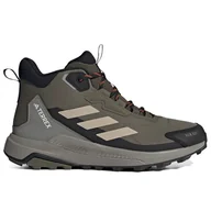 Buty trekkingowe męskie - Buty adidas Terrex Anylander Mid Rain.Rdy Hiking ID0897 - szare - miniaturka - grafika 1