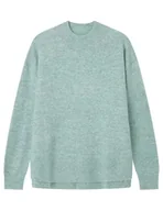 Swetry damskie - Springfield Sweter damski, zielony wodny, XS - miniaturka - grafika 1