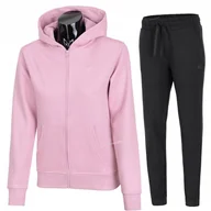 Spodnie sportowe damskie - 4F DAMSKI DRES BAWEĹNA KOMPLET BLUZA SPODNIE / rozm M - miniaturka - grafika 1