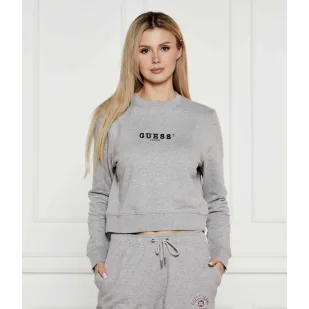Guess Jeans Bluza Cropped Fit - Bluzy damskie - miniaturka - grafika 1
