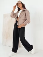 Kurtki damskie - Kurtka damska przejściowa BELIJ beżowa Dstreet TY4255-M - miniaturka - grafika 1