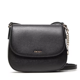 Torebki damskie - DKNY Torebka Bryant Saddle Bag R21E3R75 Blk/Gold - grafika 1