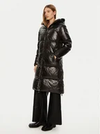 Kurtki damskie - ACCESS FASHION Kurtka puchowa 44-9109 Czarny Regular Fit - miniaturka - grafika 1