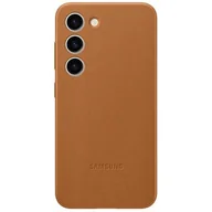 Etui i futerały do telefonów - Samsung Etui Leather Cover do Galaxy S23 EF-VS911LAEGWW Brązowy - miniaturka - grafika 1