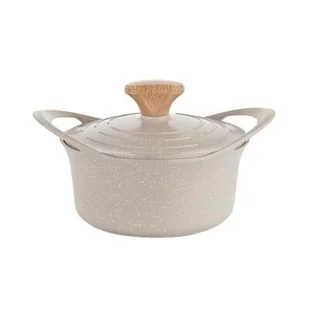 Garnek aluminiowy FLORINA Oslo 20CM 2,8L Kremowy - Garnki - miniaturka - grafika 1