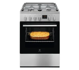 Kuchenka gazowo-elektryczna Electrolux 600 LKK564222X - Kuchenki gazowo-elektryczne - miniaturka - grafika 1