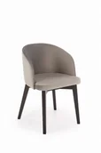 Krzesła - Flavio 2 krzesło tapicerowane kolor do wyboru nogi czarne - miniaturka - grafika 1