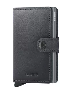 Portfele - Portfel kieszonkowy RFID Secrid Miniwallet Original - grey - grafika 1