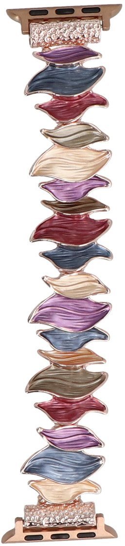 GlacierX bransoleta do smartwatcha Gleam Kiss Stretch Bracelet Joyful Splash do Apple Watch 38/40/41mm Wielokolorowa