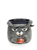 Sprzęt wspinaczkowy - Woreczek na magnezję Y&Y Vertical Chalk Bag - grey cat - miniaturka - grafika 1