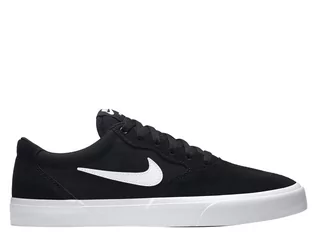 Trampki męskie - Nike Buty do skateboardingu SB Chron Solarsoft - Czerń CD6278-002 - grafika 1