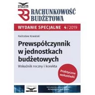 Prawo - Prewspółczynnik w jednostkach budżetowych Radosław Kowalski - miniaturka - grafika 1