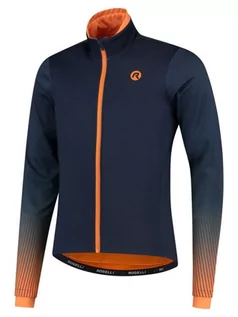 Kurtki męskie - Męska Kurtka Rowerowa Rogelli Winterjacket Trace | Purple/Orange - Rozmiar L - grafika 1