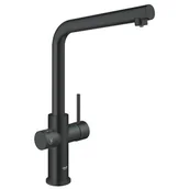 Baterie kuchenne - Zestaw startowy GROHE BATERIA 31454KS1 ZLEWOZMYWAKOWA BLUE HOME VELVET BLACK - miniaturka - grafika 1