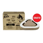 Mokra karma dla kotów - FELIX Fantastic Karma dla kotów wybór smaków w galaretce 120x85g +Drapak GRATIS!! - miniaturka - grafika 1