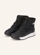 Botki damskie - Sorel Botki Sznurowane Whitney Iii Mid schwarz - miniaturka - grafika 1