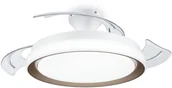 Wentylatory - LED fan lamp PHILIPS BLISS, 35W + 28W, 2700-5500K, 4500 lm, white, with remote control, O51 cm - miniaturka - grafika 1