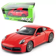 Samochody i pojazdy dla dzieci - Porsche 911 Carrera S Skala 1:24 Welly - miniaturka - grafika 1