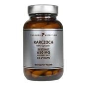 Serce i układ krążenia - Karczoch Ekstrakt 650mg - Pureline Nutrition, 60 kapsułek - miniaturka - grafika 1