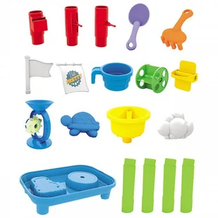 WOOPIE Stolik Wodny 2w1 Piaskownica Statek Piracki 6 akc. - Place zabaw - miniaturka - grafika 8