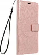 Etui i futerały do telefonów - OEM Kabura MEZZO Book do XIAOMI Redmi Note 13 Pro 4G / POCO M6 Pro 4G mandala złoty róż - miniaturka - grafika 1