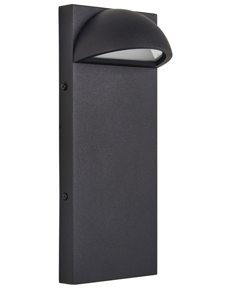 Lampa ścienna ogrodowa LED SAJUR Czarny