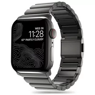 Pasek TECH-PROTECT Steelband o Apple Watch 4/5/6/7/8/9/SE/Ultra (42/44/45/49mm) Czarny - Akcesoria do smartwatchy - miniaturka - grafika 1