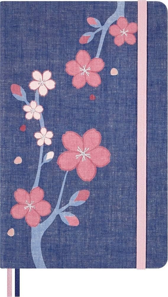 Notes MOLESKINE Sakura 2025, L, 13x21cm, w linie, edycja limitowana