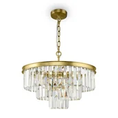 Lampy sufitowe - Maytoni Maytoni lampa wisząca Revero 7xE14 mosiądz MOD085PL-07BS MOD085PL-07BS - miniaturka - grafika 1