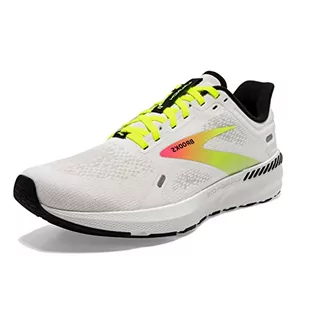 Brooks Damskie sneakersy Launch Gts 9, White Pink Nightlife, 41 EU, White Pink Nightlife, 41 EU - Sneakersy damskie - miniaturka - grafika 1