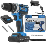 Wiertarko-wkrętarki akumulatorowe - Geko G80656 21V 2xAku - miniaturka - grafika 1