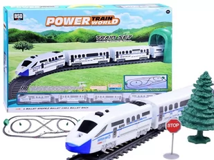 Jokomisiada, Pociag Pasażerski Wagony Kolejka 9M Trasa Rc0467 - Zabawki konstrukcyjne - miniaturka - grafika 1