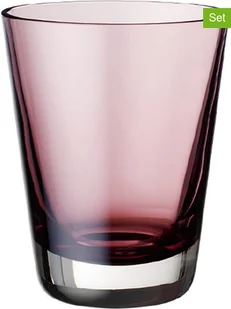 Villeroy & Boch Szklanki (4 szt.) "Colour Concept" w kolorze bordowym - 290 ml - Szklanki - miniaturka - grafika 1