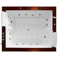 Wanny z hydromasażem - Wanna z hydromasażem do zabudowy prostokątna 180x150 cm MO-1666HC - miniaturka - grafika 1