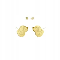 Kolczyki - Kolczyki Złote z psem Mastif Hiszpański 925 sztyfty Prezent DEDYKACJA - miniaturka - grafika 1