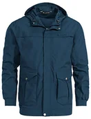 Kurtki męskie - Vaude Manukau S kurtka męska, niebieski, 52 - miniaturka - grafika 1