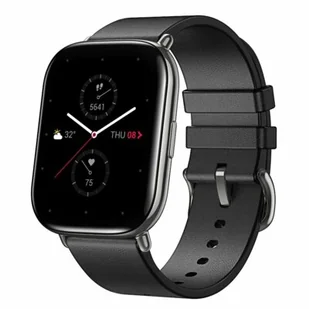 Amazfit Zeep E Square Czarny - Smartwatch - miniaturka - grafika 1