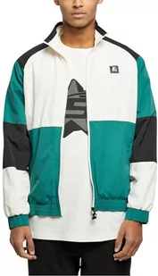 STARTER BLACK LABEL Męska kurtka Starter Color Block Retro Jacket palewhite/darkfreshgreen/black XXL, Palewhite/Darkfreshgreen/Black, XXL - Kurtki męskie - miniaturka - grafika 1