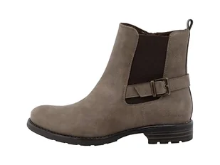 Tom Tailor Damskie sztyblety 4290330016, mud, 38 EU, Mud, 38 EU - Botki damskie - miniaturka - grafika 1