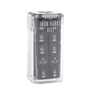 Games Workshop Iron Hands Dice Set (99220101018) 86-85 - Akcesoria do gier planszowych - miniaturka - grafika 1