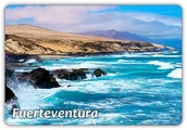 Magnesy - FUERTEVENTURA - Hiszpania - Wyspa Kanaryjska - Ocean - Magnes na lodówkę - miniaturka - grafika 1