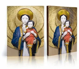 Ikona religijna Matka Boża z La Vang - Wietnam - Ikony i obrazy sakralne - miniaturka - grafika 1