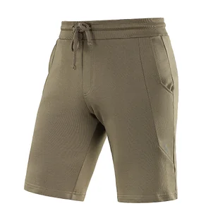 M-Tac - Szorty bawełniane Casual Fit - Dark Olive - 20077048 - Spodenki męskie - miniaturka - grafika 1
