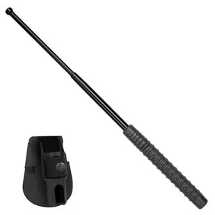 ESP - Hartowana pałka teleskopowa z kaburą Fobus - 21'' - Rękojeść Extra Grip - Czarny - EXB-21H BLK BH-24 - Pałki obronne - miniaturka - grafika 1