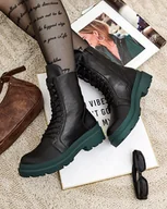 Botki damskie - Royalfashion Eko skórzane damskie botki workery Vederme-40 - miniaturka - grafika 1