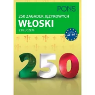 Książki do nauki języka włoskiego - 250 zagadek językowych. Włoski PONS - miniaturka - grafika 1