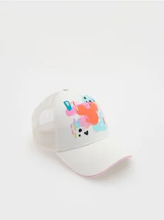 Reserved - Czapka z daszkiem Myszka Miki - biały - Czapki dla dzieci - miniaturka - grafika 1